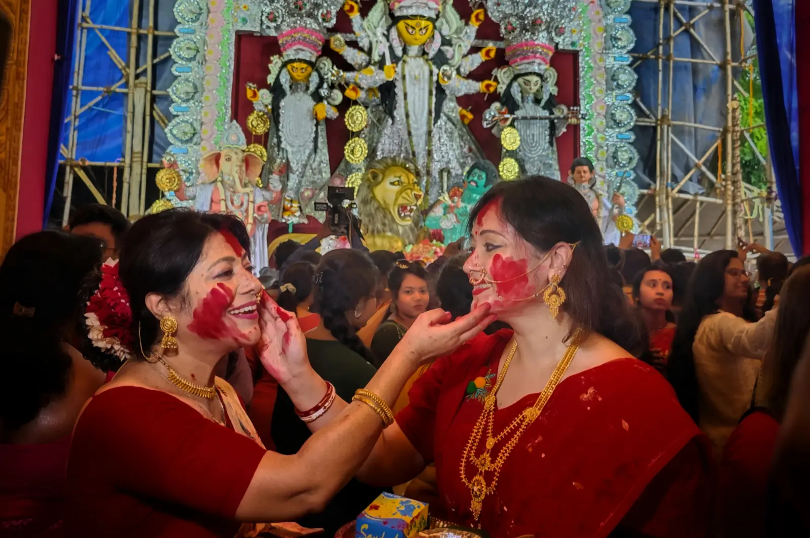 Celebrating Durga Puja