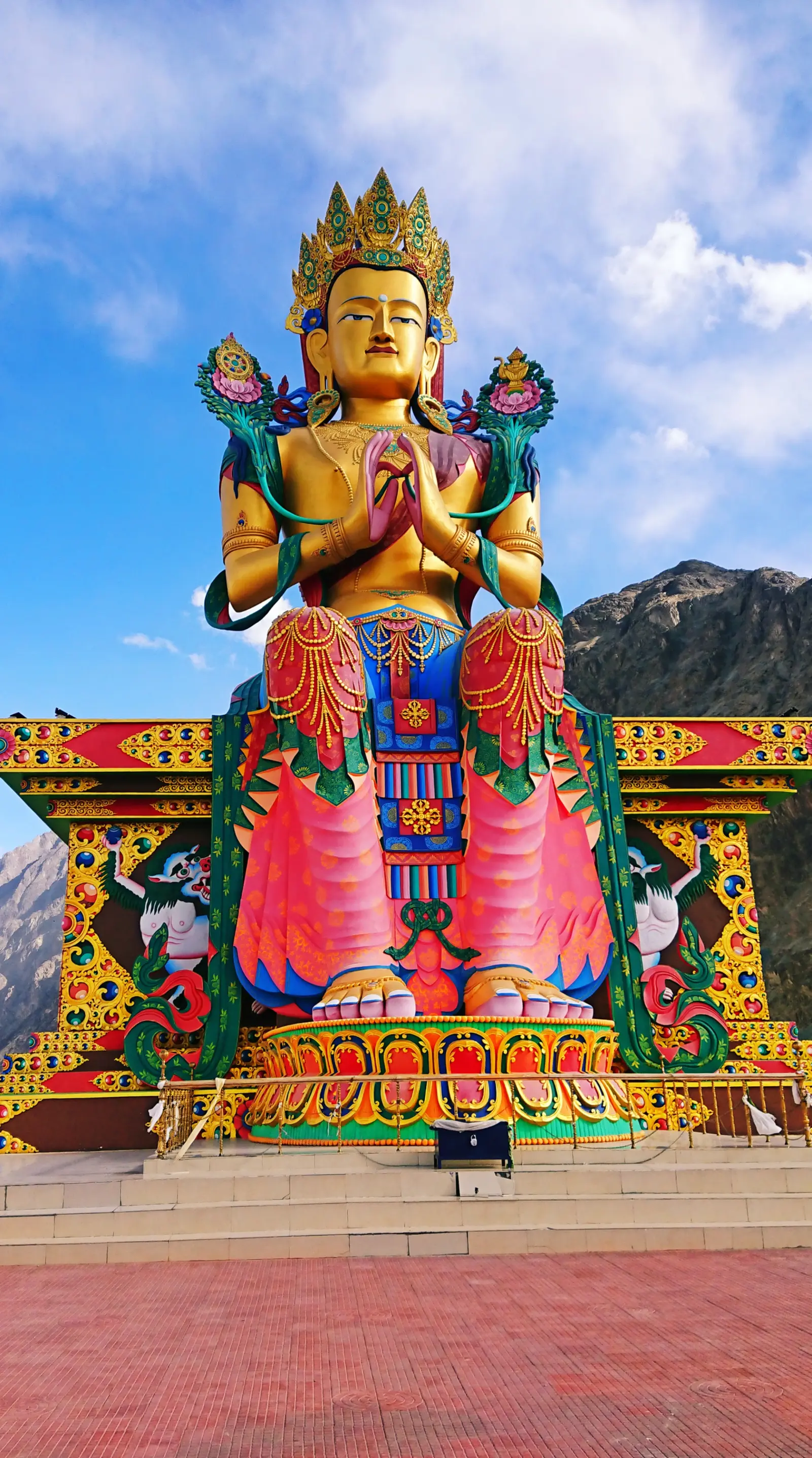Maitreya Statue Nubra Valley