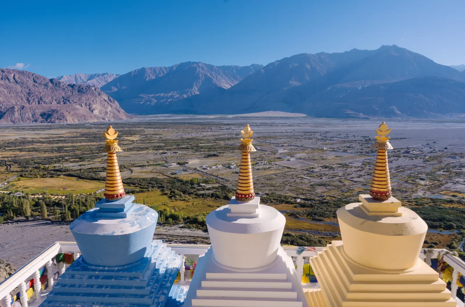 Temples of Ladakh at Hunder Village